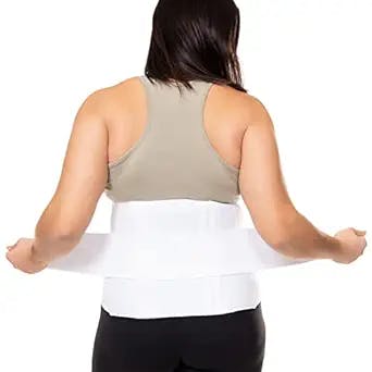 The BraceAbility Plus Size 6XL Bariatric Back Brace - Obese Support Girdle 