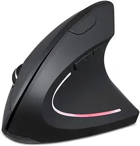 Get your hands on this Ergonomic Wireless Vertical Mouse and say goodbye to