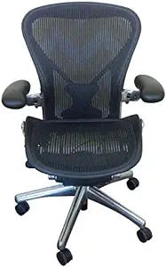 Used Original Herman Miller Classic Aeron Stainless Office Chair