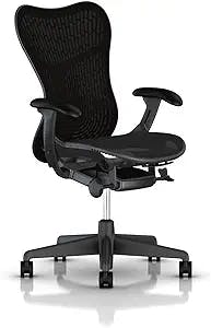 OFFICE LOGIX SHOP Hегman Millег Mirra 2 Chair - Tilt Limiter and Seat Angle, Butterfly Back (Rеnеwеd)