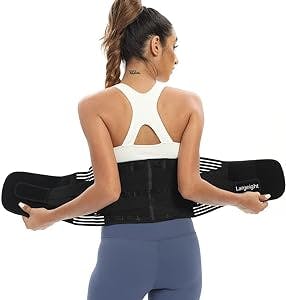 Back Braces for Lower Back Pain Relief, Breathable Back Support Belt for Men/Women for work , Adjustable Lumbar Support Belt(S)