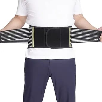MAXTEQ USA Back Brace For Lower Back Pain Relief - Breathable Back Support Belt for Immediate Relief from Herniated Disc, Sciatica, Scoliosis