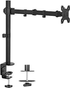 The VIVO Single Monitor Arm Desk Mount is the ultimate solution for all my 