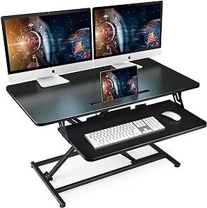 The NEEDUX Standing Up Desk Converter: A Worthy Addition to Your Workstatio