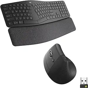 ErgoHealthTips.com Review: Logitech’s K860 Keyboard and Vertical Mouse are 