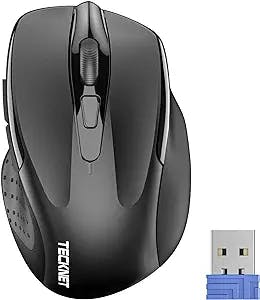 The Best Cheap Ergonomic Mouse to Save Your Wrist: TECKNET Wireless Mouse R
