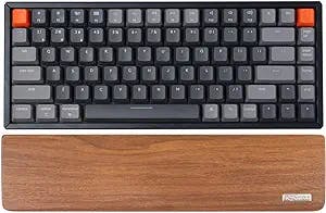 Wooden Keyboard Wrist Rest Palm Rest for Keychron K2 / K2 Pro / K6 / K6 Pro Bluetooth Mechanical Keyboard