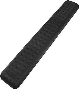 TONOS Keyboard Wrist Rest 17 3/8 in with Massage Dots, Soft Memory Foam Wrist Pad with Non Slip PU Base for Ergonomic Wrist Support, Provide Cushioned Support for Keyboard & Laptop Typing Pain Relief