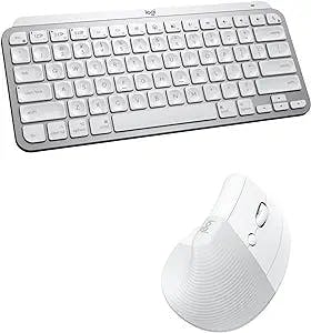Logitech MX Keys Mini Keyboard and Lift Vertical Mouse for Mac: A Stylish a