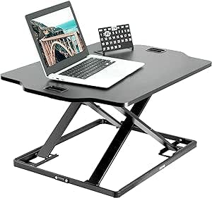 Stand Up and Stand Out with the VIVO Single Top Height Adjustable Desk Conv