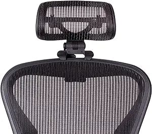 Engineered Now The Original Headrest for The Herman Miller Aeron Chair H3 Carbon | Colors and Mesh Match Classic Aeron Chair 2016 and Earlier Models | Headrest ONLY - Chair Not Included