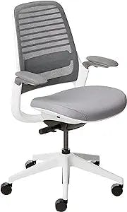Steelcase Series 1 Office Chair, Carpet Casters, Grey