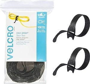 Organize Your Cables Like a Pro with VELCRO Brand ONE-WRAP Cable Ties: A Re