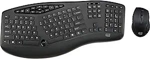 Ergo-licious Adesso Truform Media 1600 Keyboard and Mouse Combo